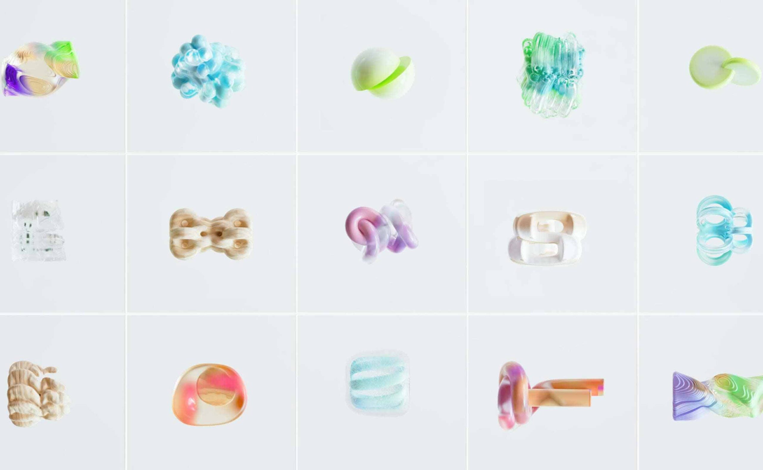 project-showcase-2 Showcasing grid with 3D models.